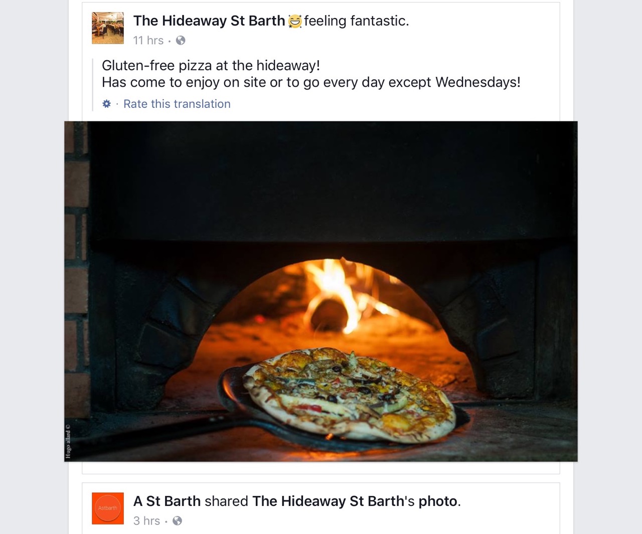Hideaway Pizza Gluten Free