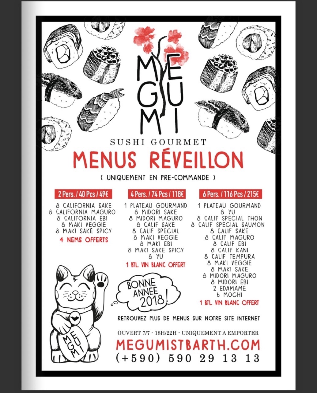More New Years Eve Menus