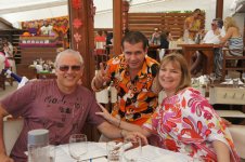 Rob and Sheryl at Nikki Beach.jpg